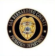 The logo for the san bernardino county probation department.
