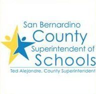 The logo for san bernardino county superintendent of schools