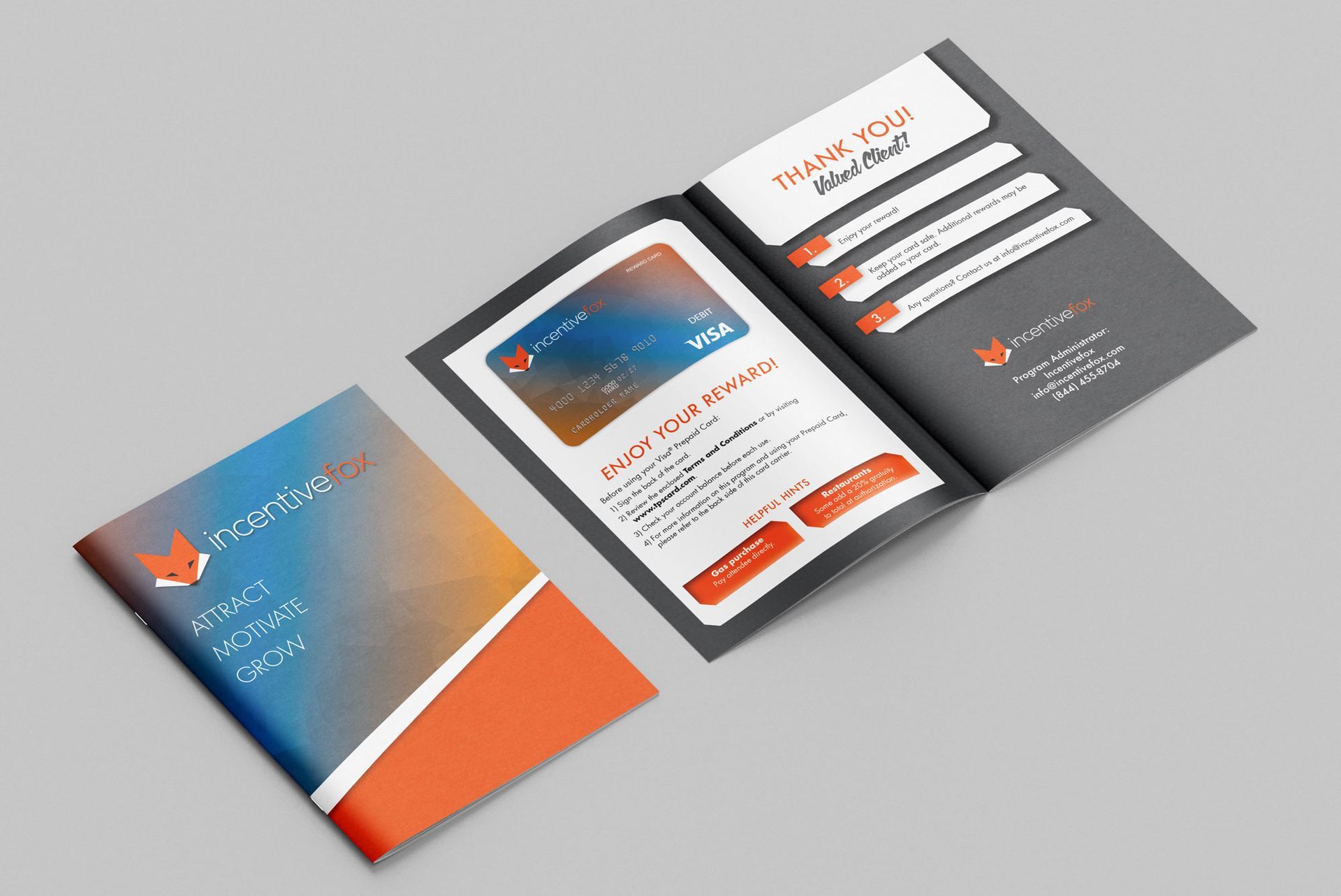 Incentive Fox Rewards Card Carrier