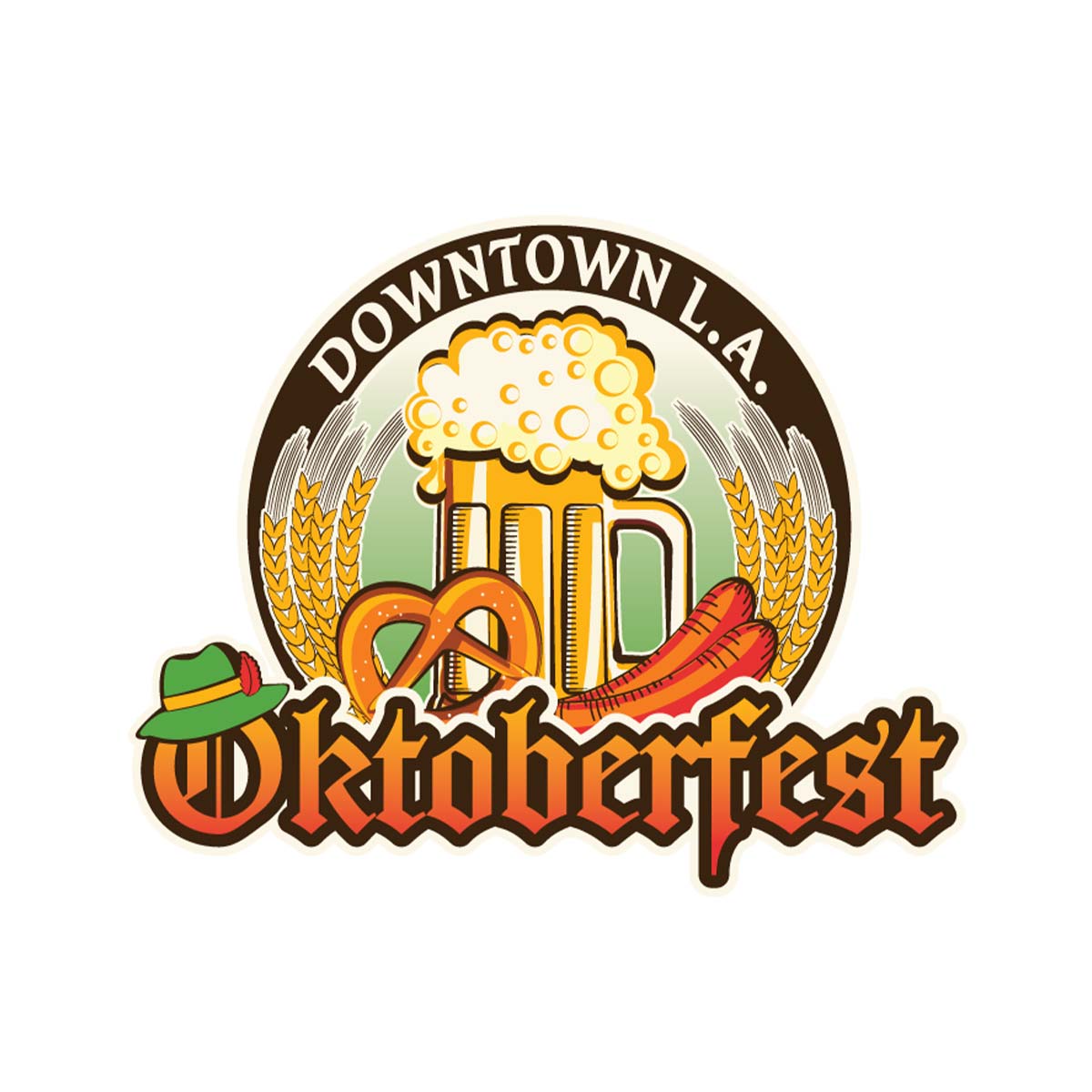 Downtown LA Oktoberfest Logo
