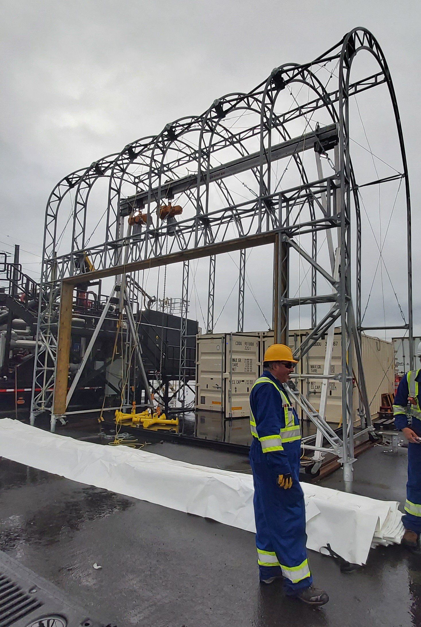 ARCH SPAN BUILDINGS OIL - GAS - MINING INDUSTRY