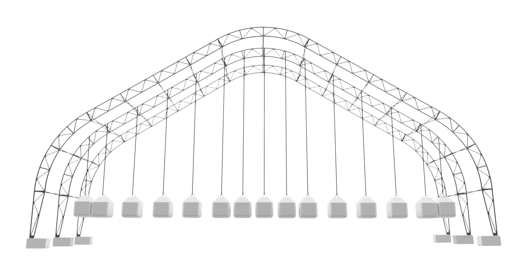 ARCH SPAN BUILDINGS IN HOUSE TESTING