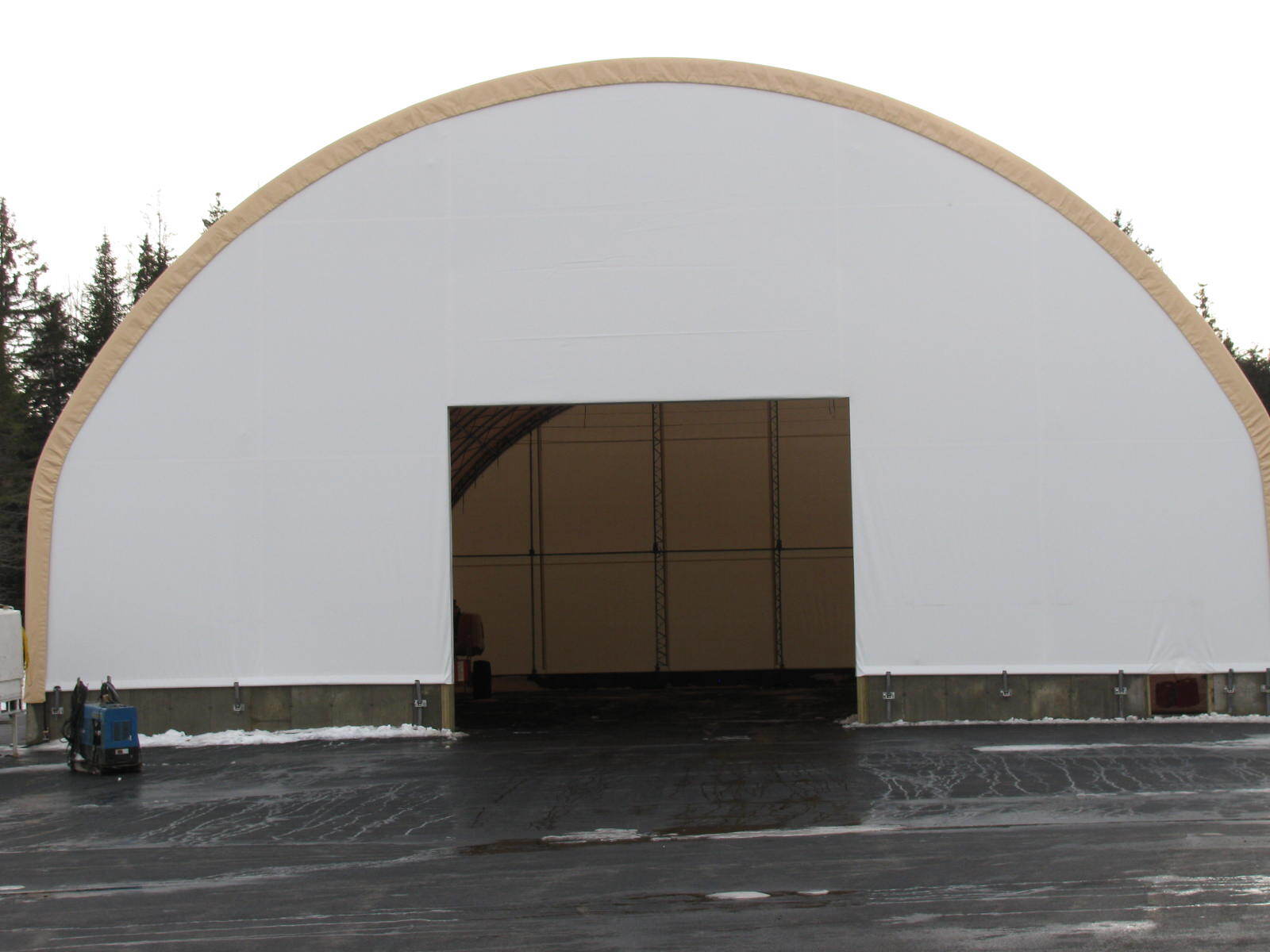 ARCH SPAN BUILDINGS FABRIC STRAIGHT WALL STYLE BUILDINGS