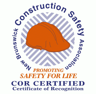 ARCH SPAN BUILDINGS NEW BRUNSWICK CONSTRUCTION SAFETY ASSOCIATION CERTIFICATION