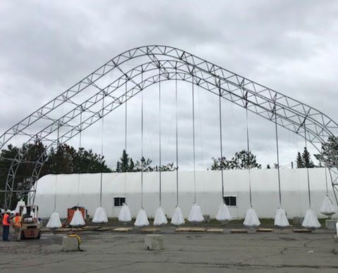 ARCH SPAN BUILDINGS IN HOUSE TESTING