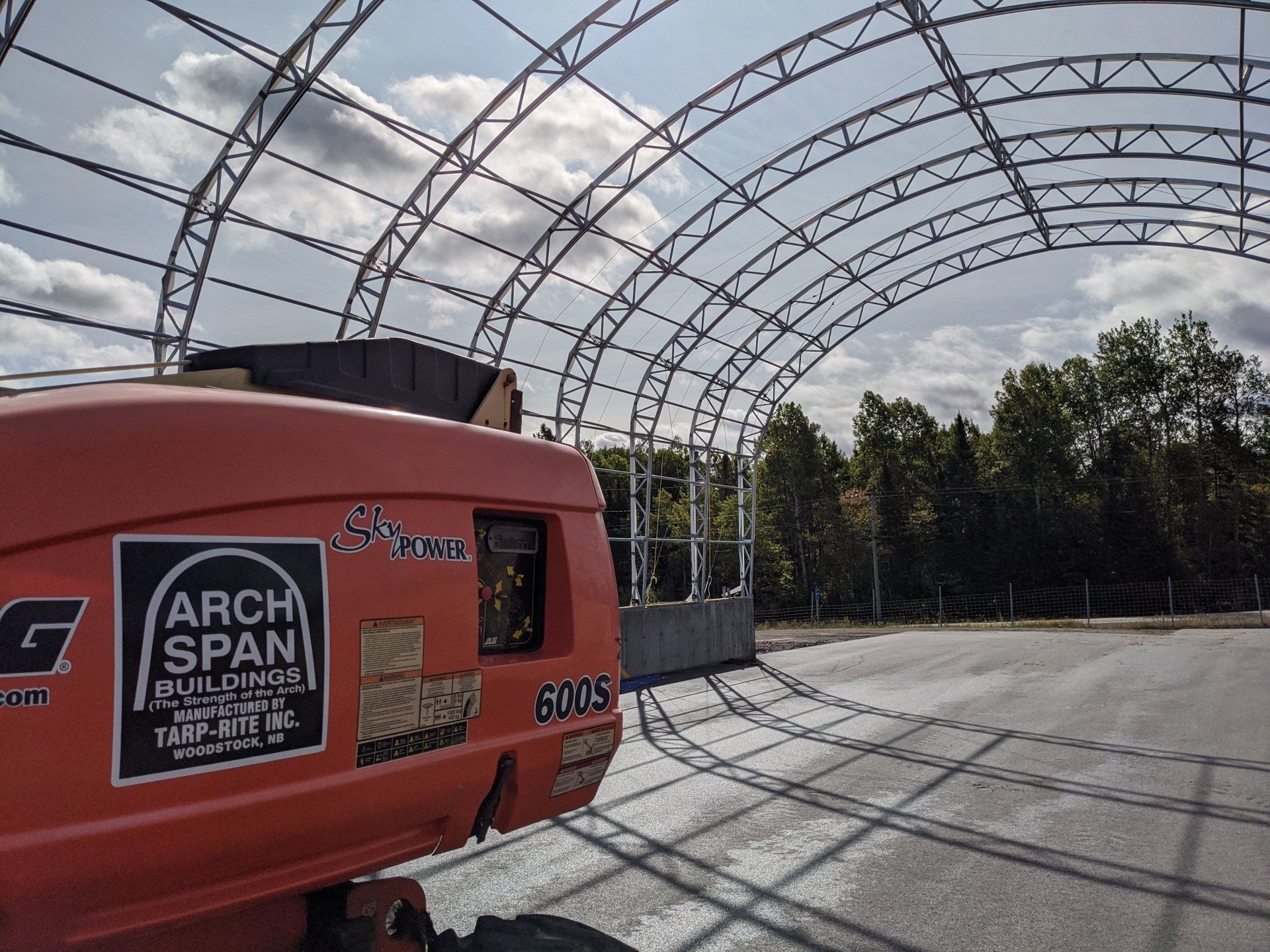 ARCH SPAN BUILDINGS X-BRACE PURLINS