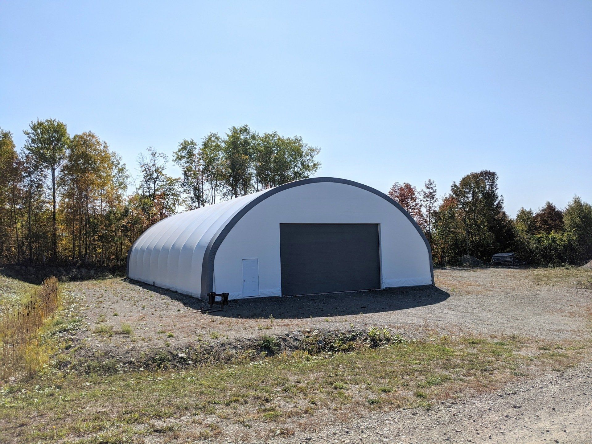 ARCH SPAN BUILDINGS FABRIC STRAIGHT WALL STYLE BUILDINGS