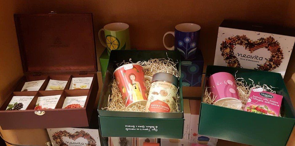 Box con tazza e tisana