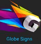 Globe signs