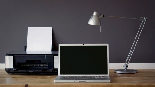 Printer Beside The Laptop — Lexington, KY — Bluegrass Office Systems