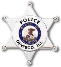 A police badge from the state of illinois is shown on a white background.