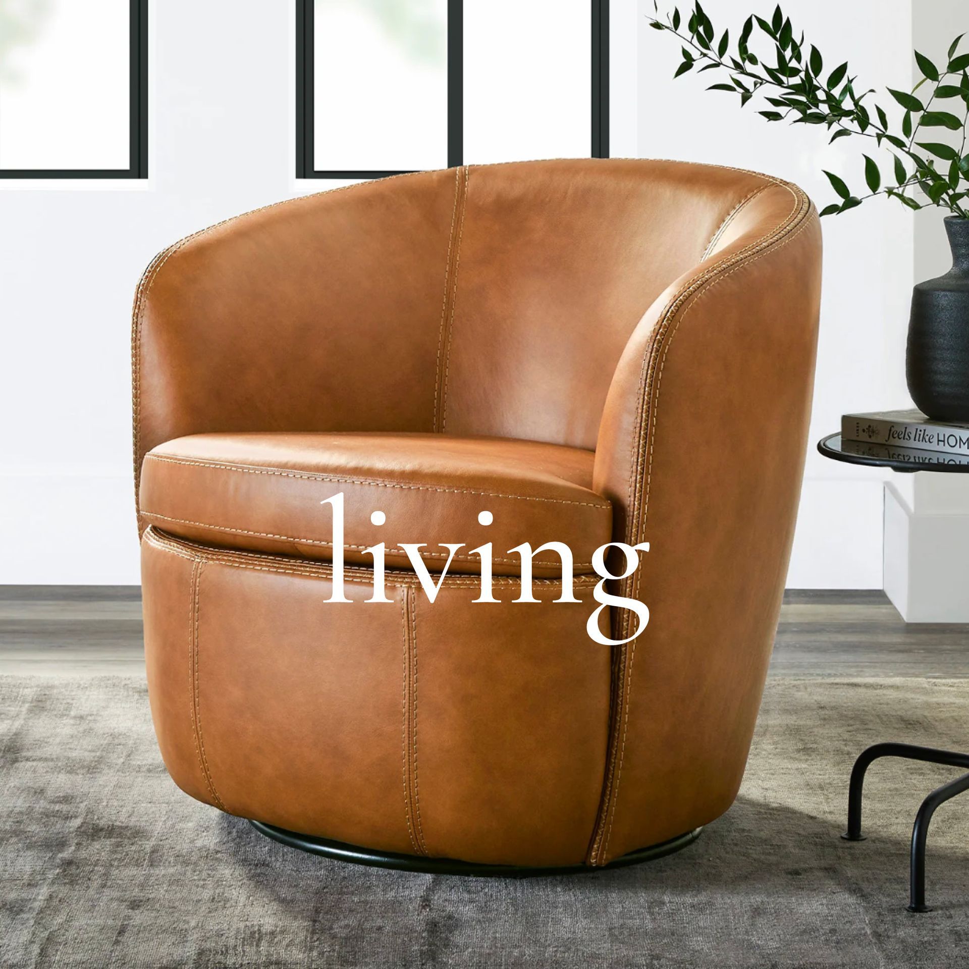 Living room with sofa, artwork, coffee table, and rug.