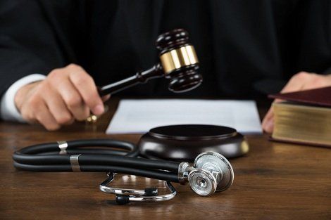 Medical Malpractice — Gavel and stethoscope in Brookfield, WI