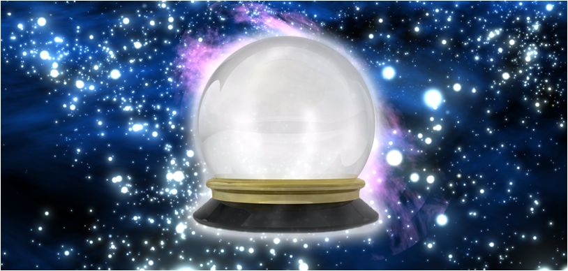 Crystal ball banner, Psychic Readings in Wilmington, DE