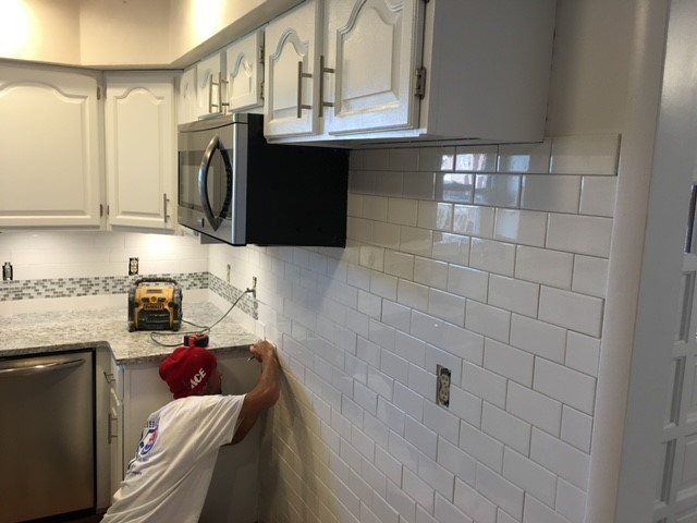 Man Remodeling Kitchen — Binghamton, NY — Jeff's Painting & Remodeling