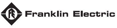 Logo of Franklin Electric: black diamond with 