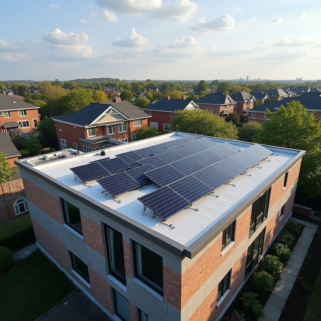 Roof flashing repair preventing winter leaks in Ottawa

