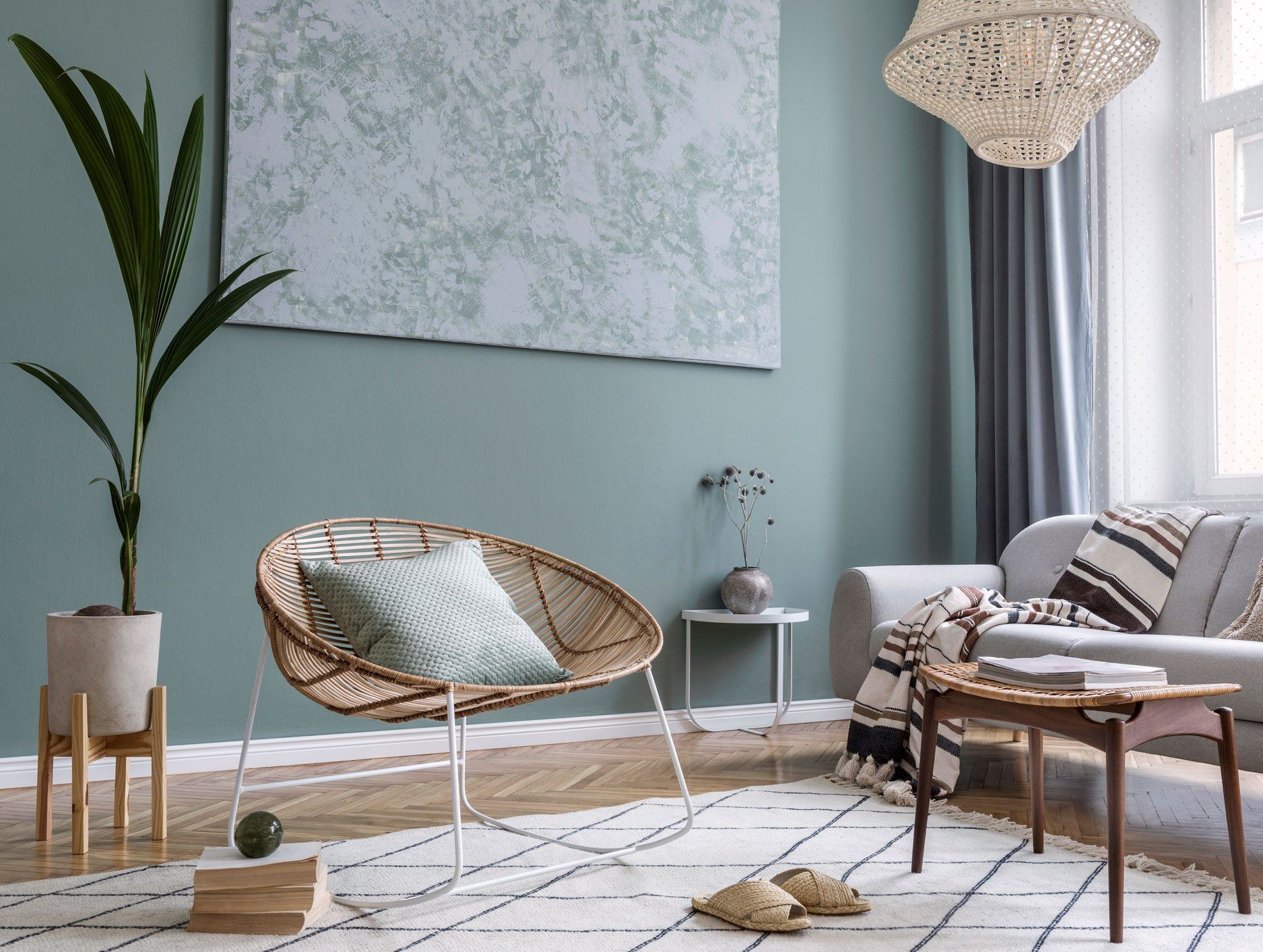 Modern living room interior