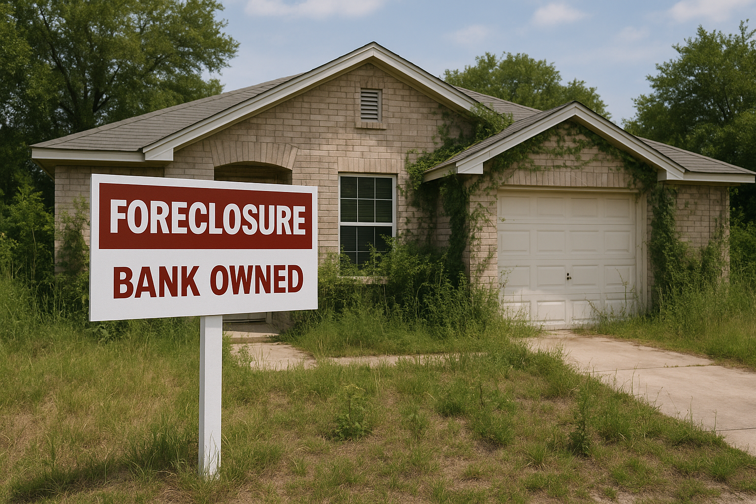 A man with a tattoo on his arm is standing in front of a house.