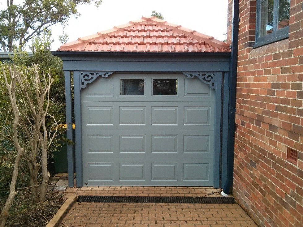 Installed Sectional Garage Door — Sydney, NSW — Ryde Garage Doors