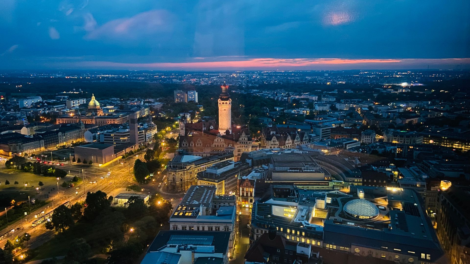 Panorama Tower Höchstes Restaurant Mitteldeutschlands in Leipzig