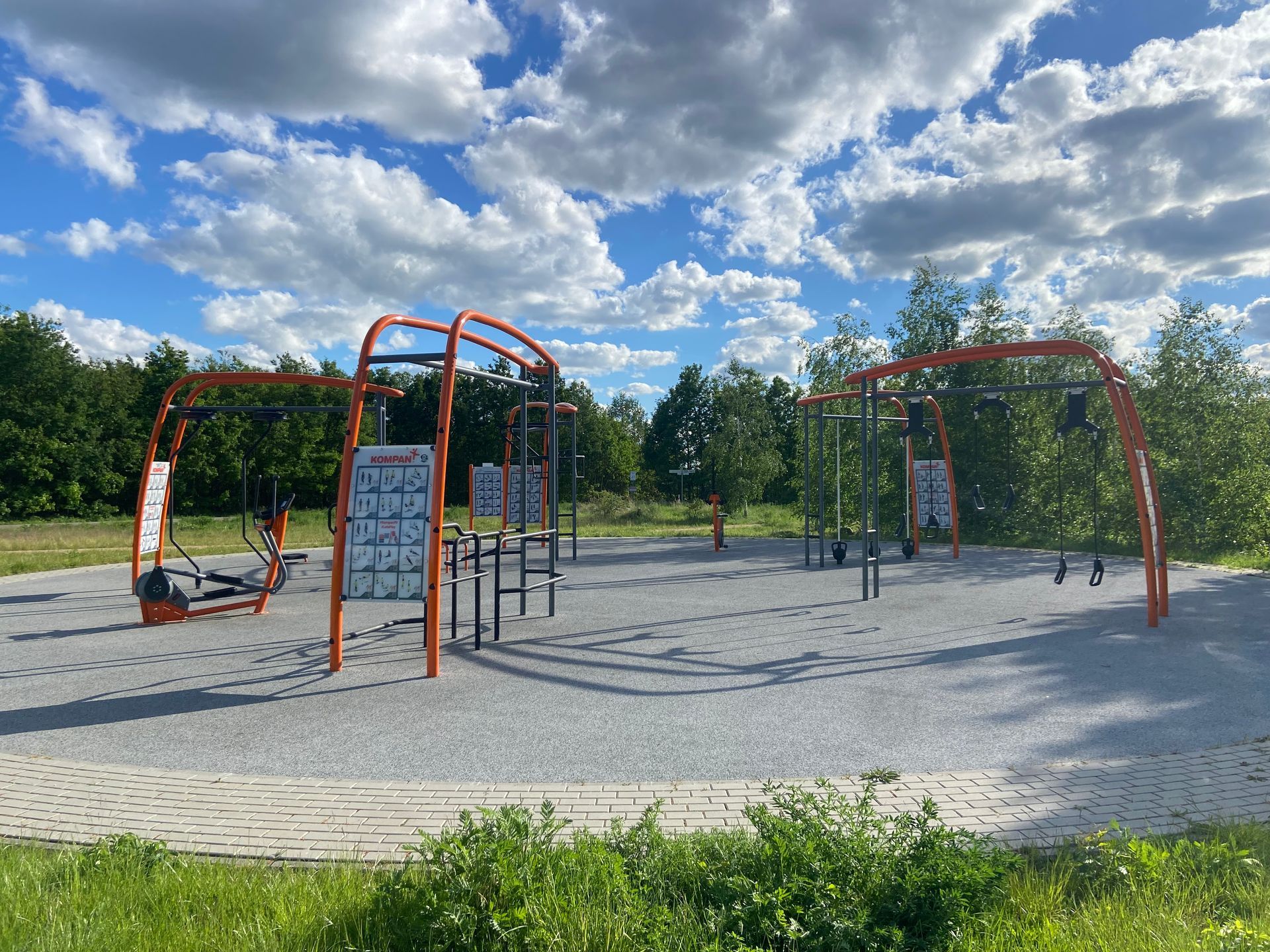 Outdoor-Gym in 1,6 km Entfernung
