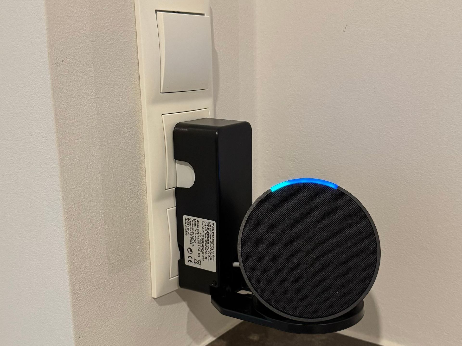 In den Bädern aktivierbare Alexa-Pops