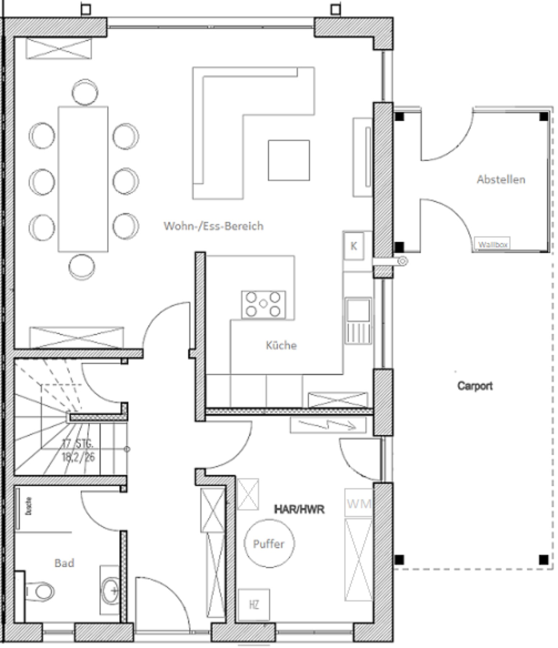 Grundriss Erdgeschoss
