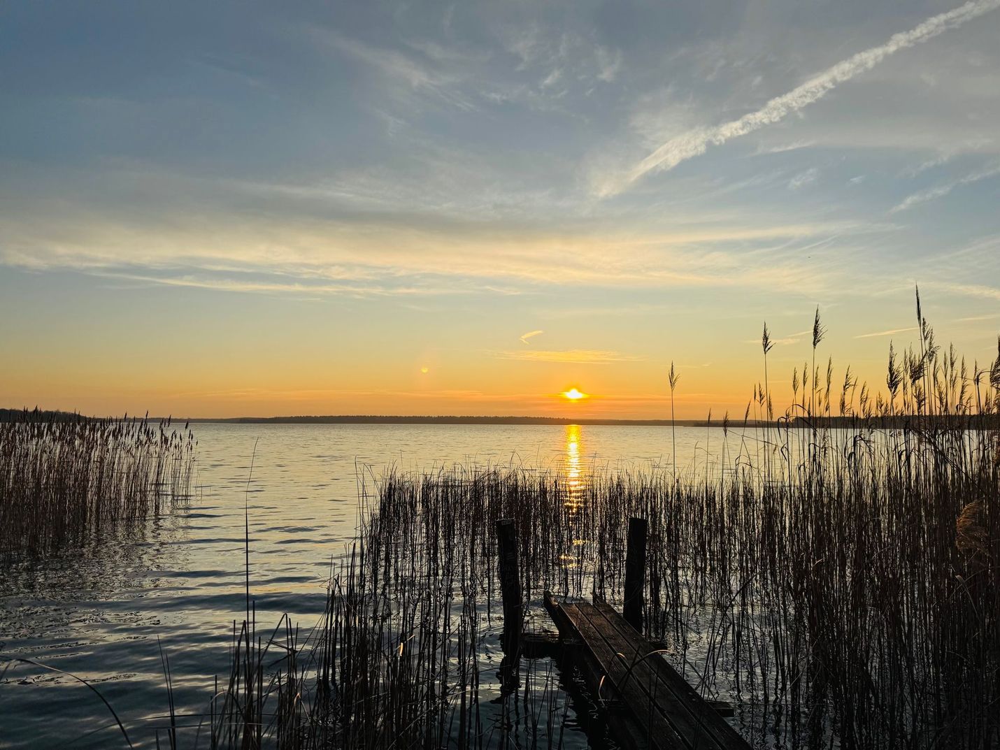 Abendstimmung am Goitzschesee
