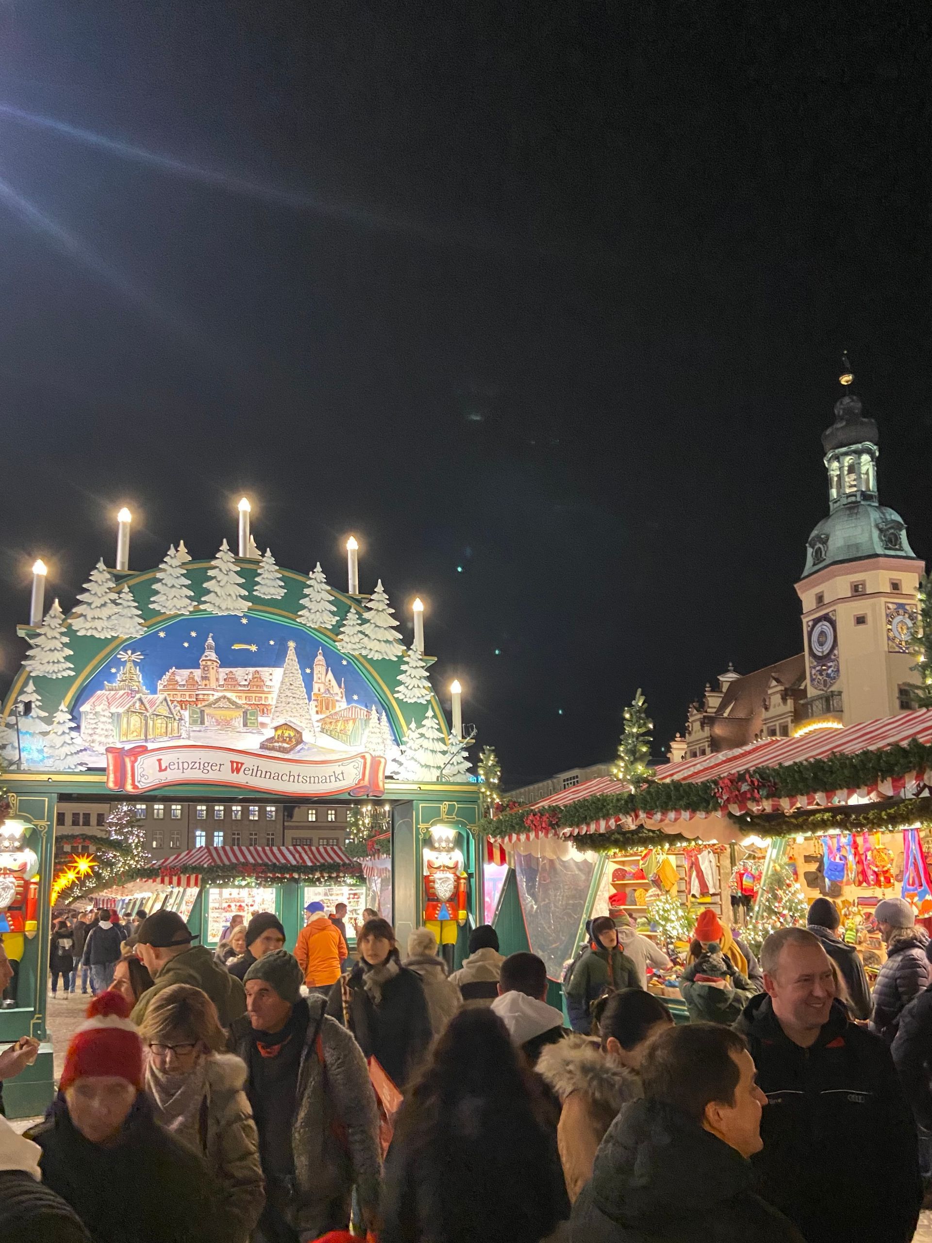 Weihnachtsmarkt in Leipzig