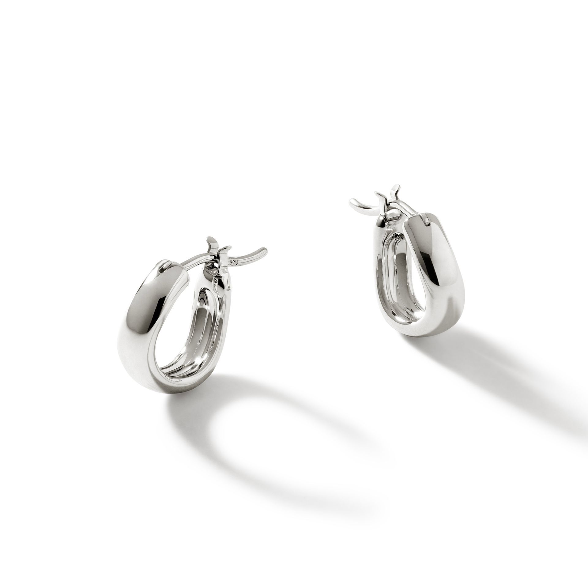 John Hardy Surf Huggie Earrings, Sterling Silver