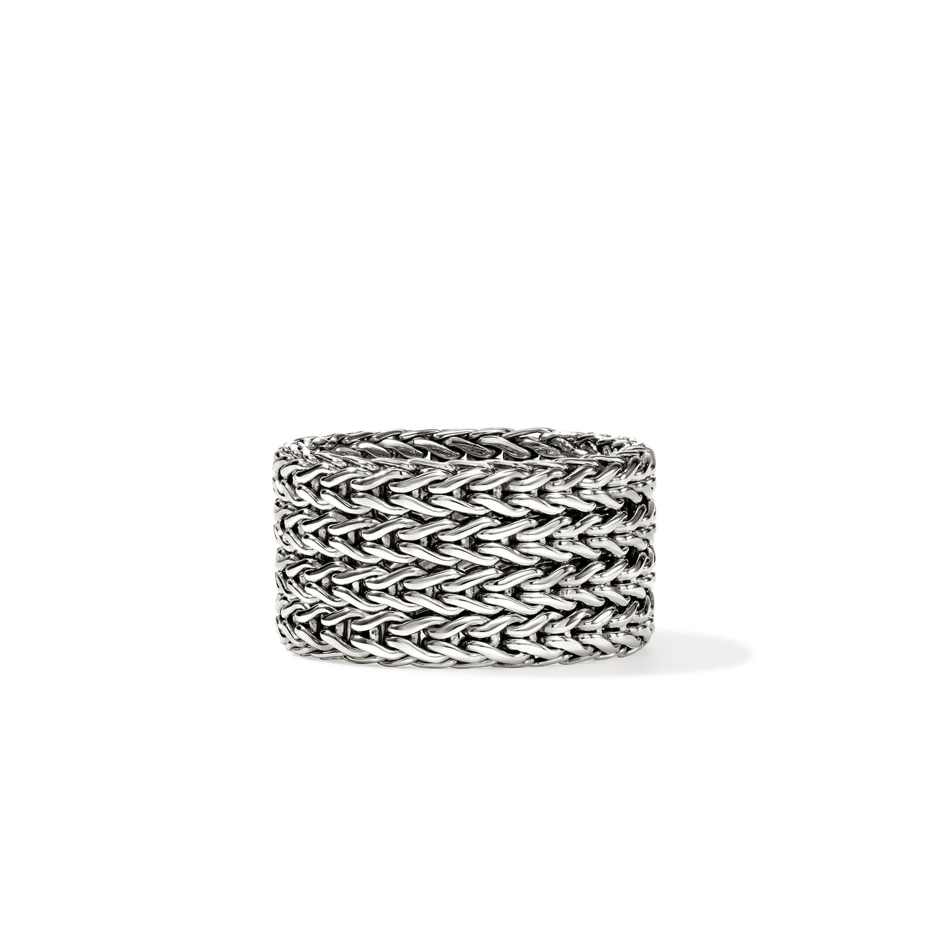 John Hardy Rata Chain Band Ring, Sterling Silver