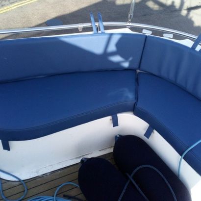 Contact us for friendly boat upholstery
