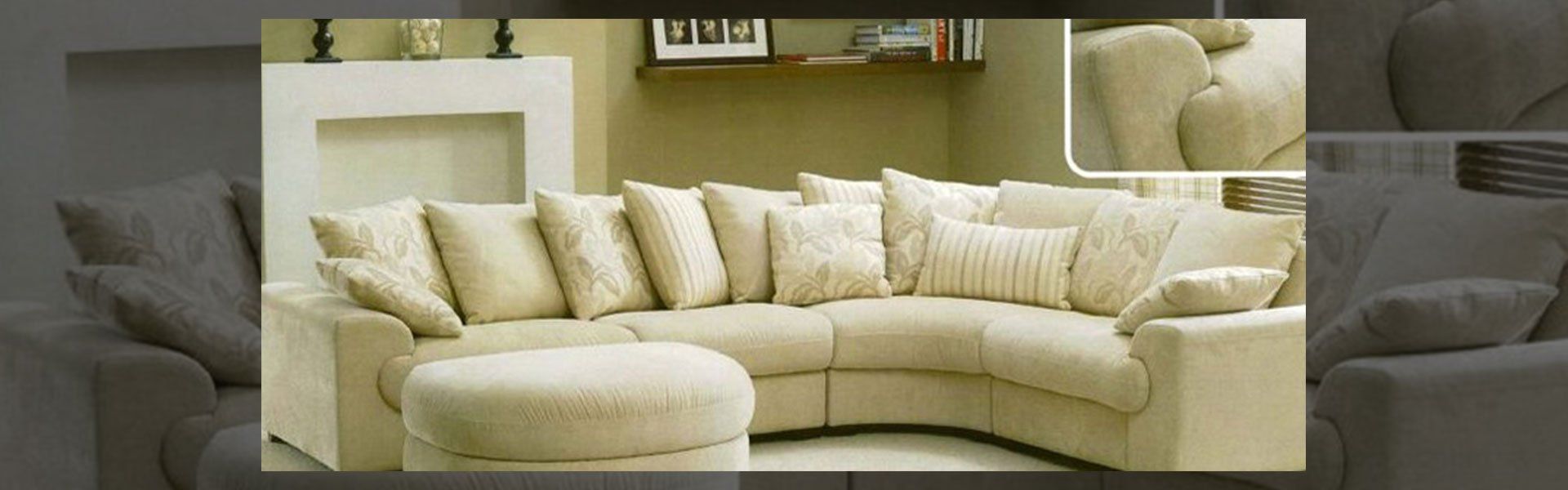 We offer exceptional re-upholstery