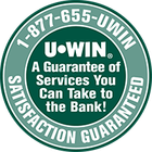 a u win guarantee of services you can take to the bank
