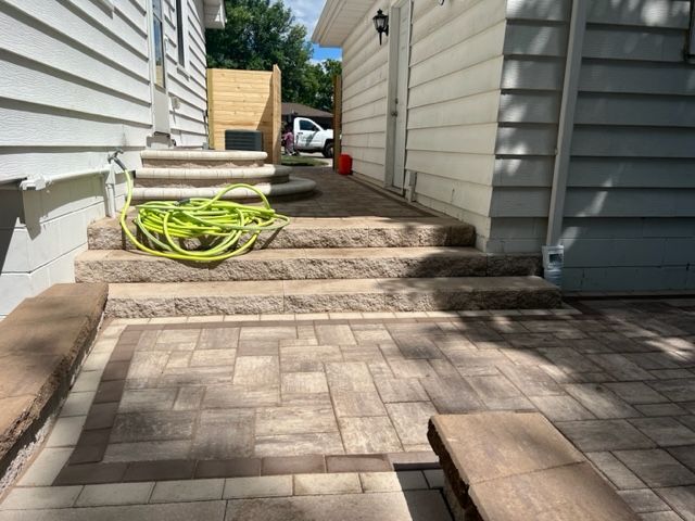 After Stairs Remodeling — Minneapolis, MN — Lifestyle Landscapes
