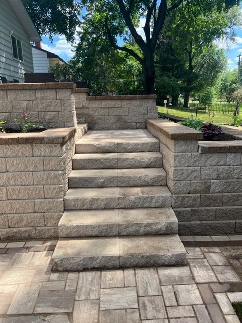 After Stairs Renovation — Minneapolis, MN — Lifestyle Landscapes