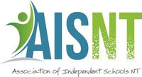 AISNT logo featuring a stylized green person reaching upward, with blue 