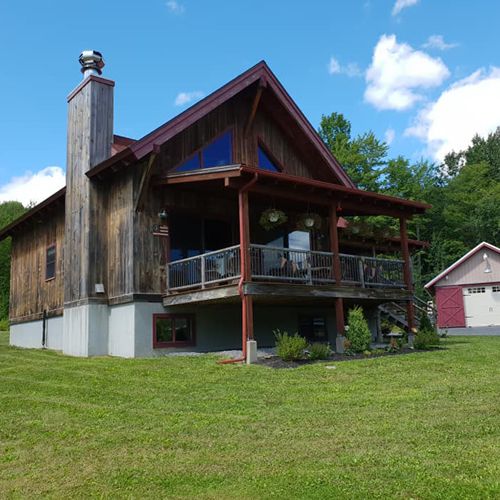 Old House With New Gutters