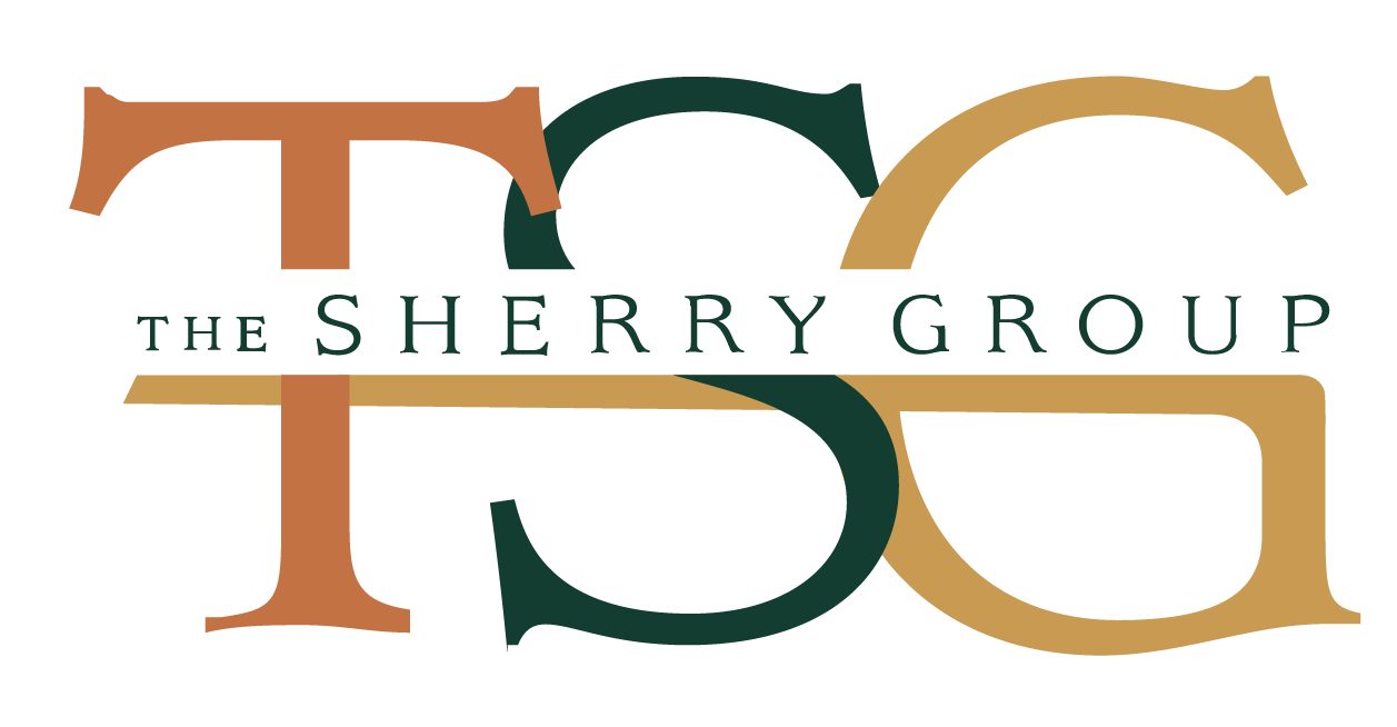The Sherry Group Logo A logo for the sherry group is shown on a white background