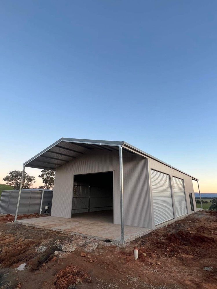 Farm Sheds — Albury, NSW — Twin City Sheds