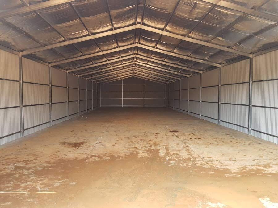 Big Shed With Wide Interior Space — Albury, NSW — Twin City Sheds