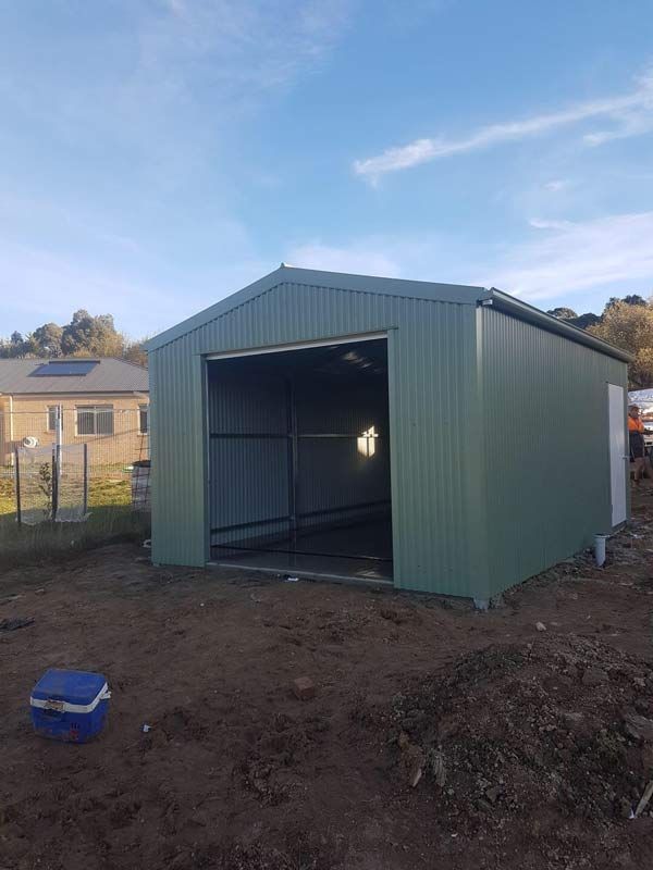 Wide Interior Space Of The Shed — Albury, NSW — Twin City Sheds