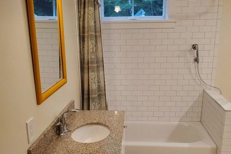 Nice and clean bathroom — Peterborough, NH — Wheeler Construction