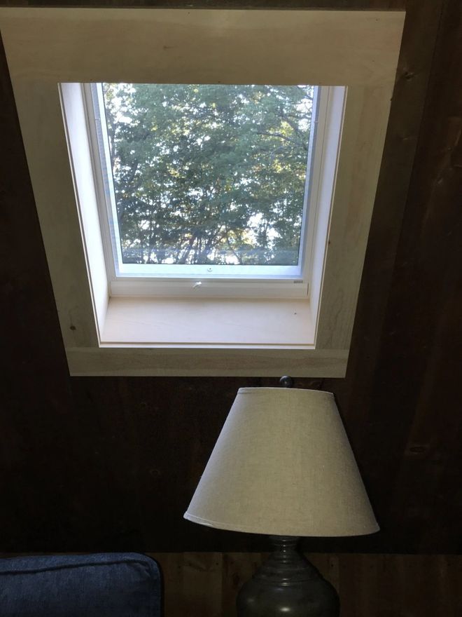 After image of a skylight window — Peterborough, NH — Wheeler Construction