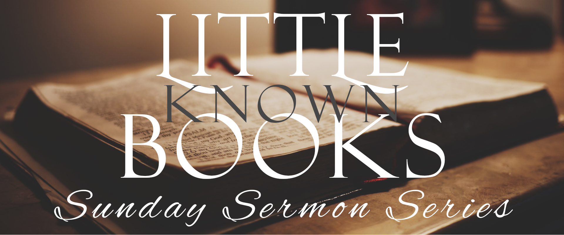 Sunday Sermon Series