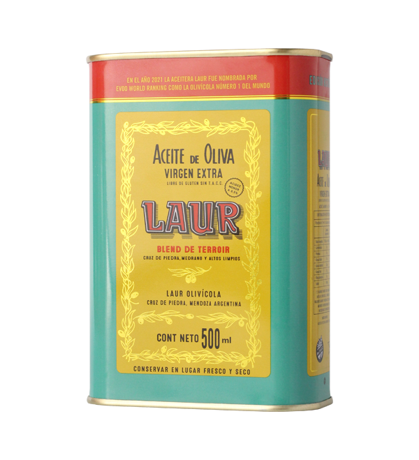 ACEITE OLIVA VIRGEN EXTRA LAUR  LATA 500 ML