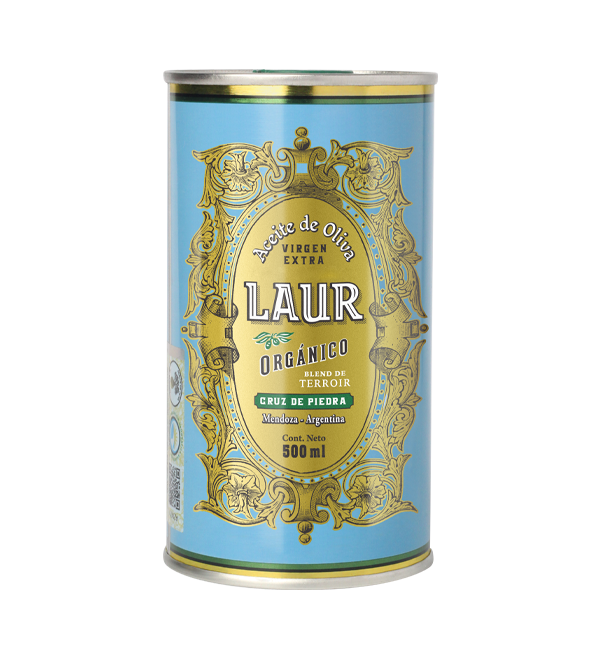 ACEITE OLIVA VIRGEN EXTRA LAUR LATA CRUZ DE PIEDRA 500 ML