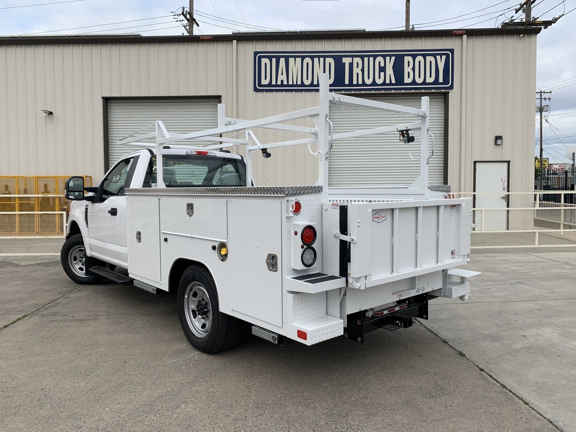 Tommy Gate Lift Gate install by Diamond Truck Body