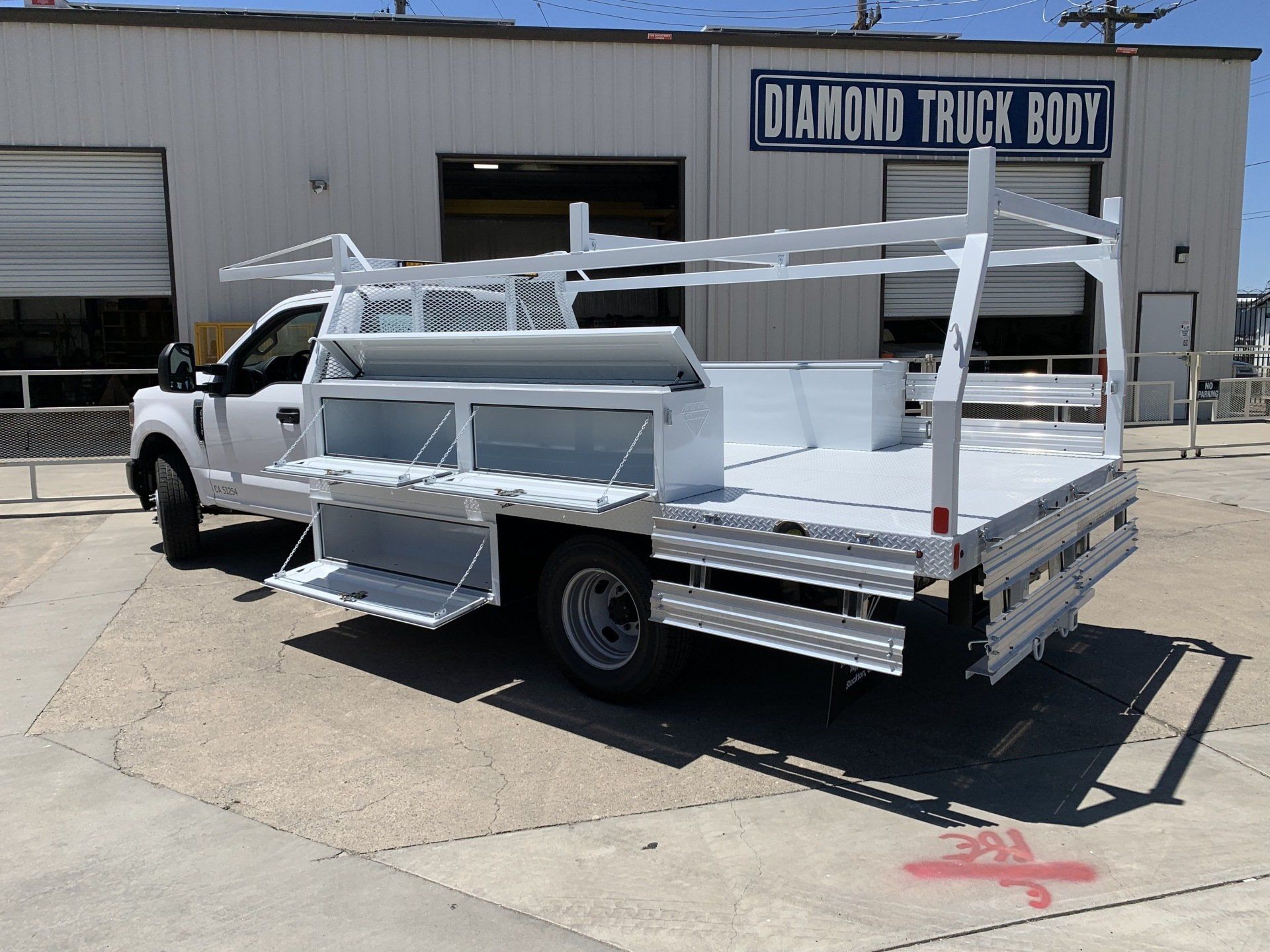 Diamond Truck Body Contractors  Body (With fold down gates)